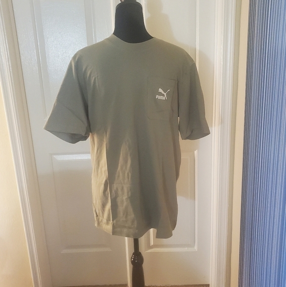 Puma Classic Patch-Pocket T-Shirt - Picture 3 of 5